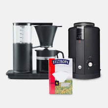 Load image into Gallery viewer, Wilfa Classic Tall Coffee Maker Bundle (Black)