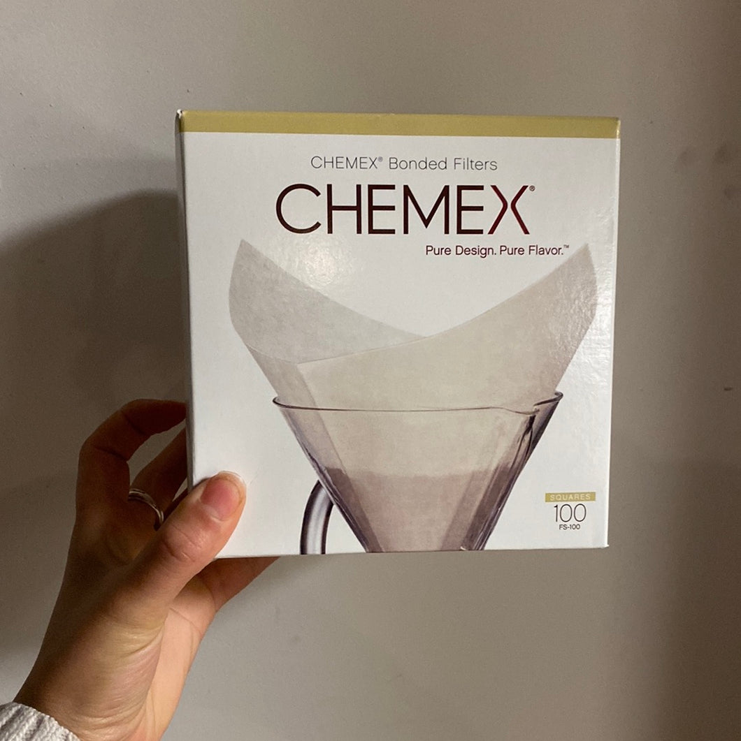Chemex square filters 100