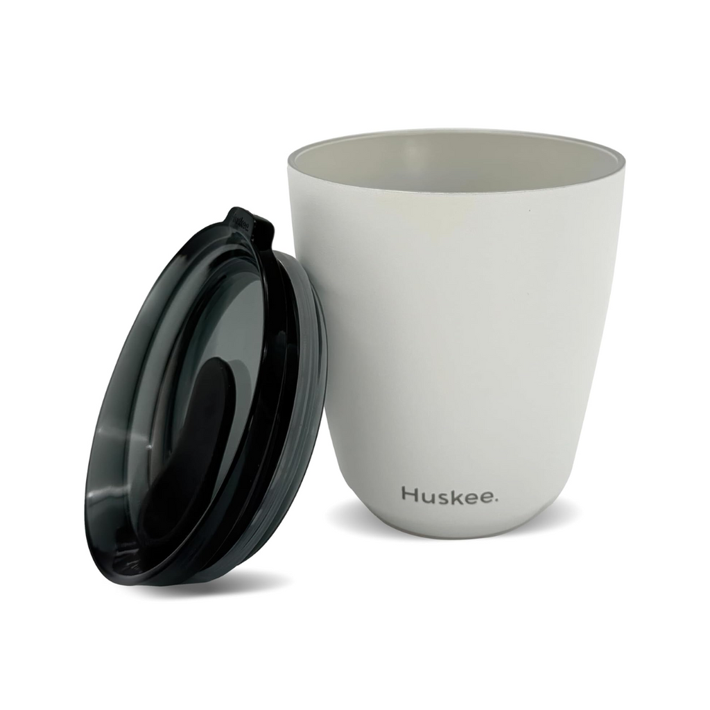 HUSKEE CUP STEEL - WHITE