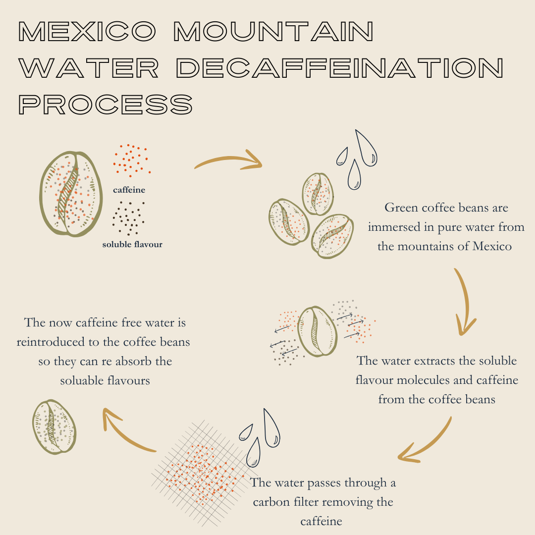 DECAF (Mexico Mountain Water Decaffeination)