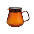Hario V60 Tea & Coffee Glass Server (Amber) 600ml
