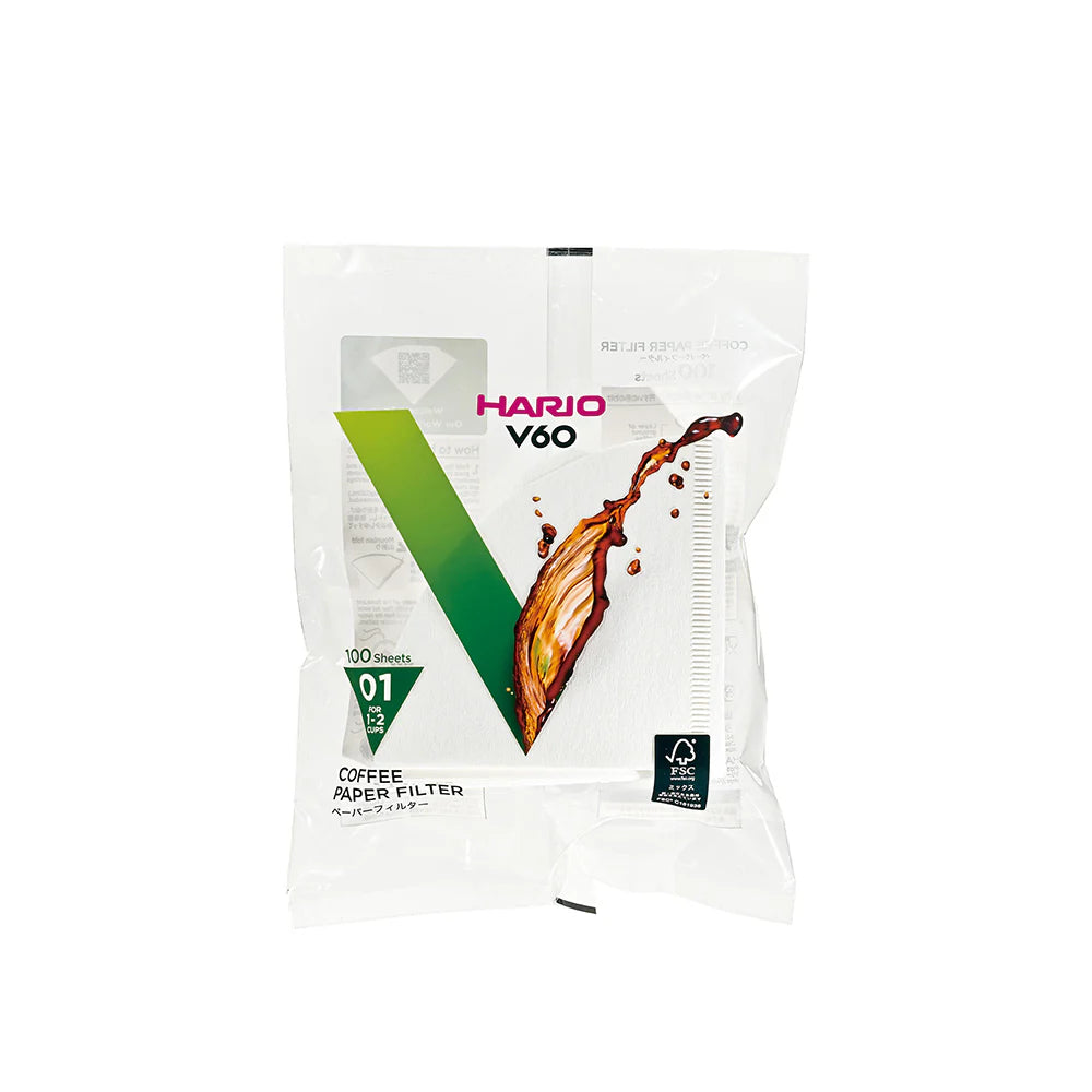 Hario V60 Filter Papers 01 (white)