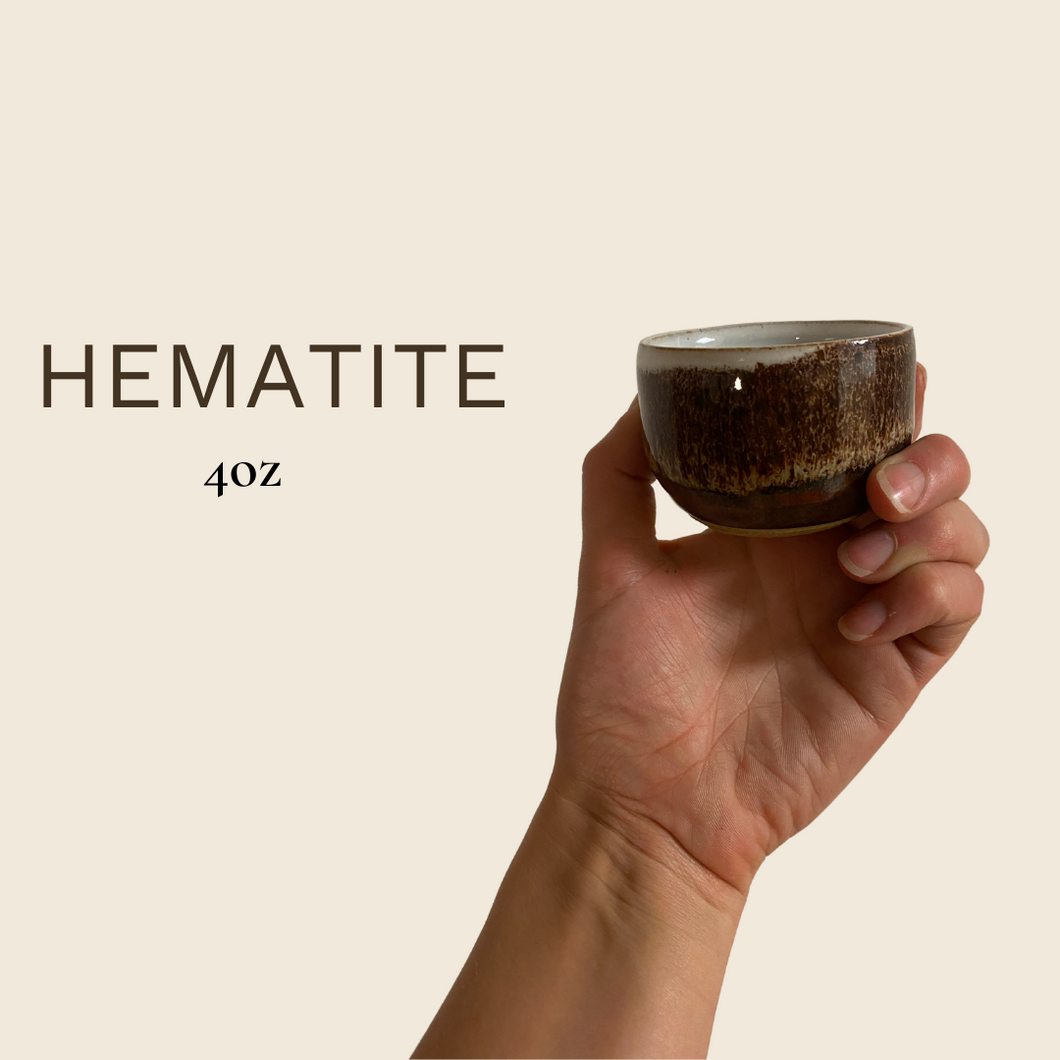 4oz Ceramic (Hematite)